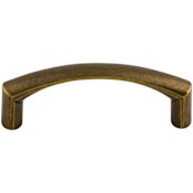 Top Knobs Griggs 3 Inch Center to Center Handle Cabinet Pull from the Nouveau Collection German Bronze