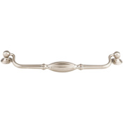 Top Knobs Tuscany 8-13/16 Inch Center to Center Drop Cabinet Pull Brushed Satin Nickel