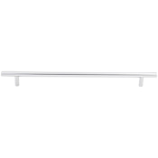 Top Knobs Hopewell 11-3/8 Inch Center to Center Bar Cabinet Pull from the Bar Pulls Collection Polished Chrome