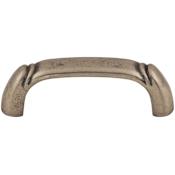Top Knobs Dover 2-1/2 Inch Center to Center Handle Cabinet Pull from the Tuscany Collection Pewter Antique