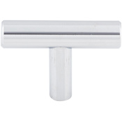 Top Knobs Hopewell 2 Inch Bar Cabinet Knob from the Bar Pulls Collection Polished Chrome