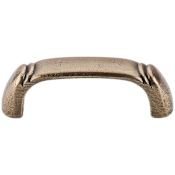 Top Knobs Dover 2-1/2 Inch Center to Center Handle Cabinet Pull from the Tuscany Collection German Bronze