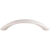Top Knobs Arc 4 Inch Center to Center Arch Cabinet Pull from the Dakota Collection Brushed Satin Nickel