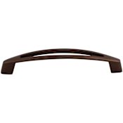 Top Knobs Verona 5-1/16 Inch Center to Center Handle Cabinet Pull from the Nouveau Collection Oil Rubbed Bronze