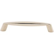 Top Knobs Rung 5-1/16 Inch Center to Center Handle Cabinet Pull from the Nouveau II Collection Polished Nickel