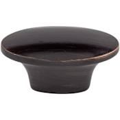 Top Knobs Oval 1-1/2 Inch Oval Cabinet Knob from the Dakota Collection Tuscan Bronze