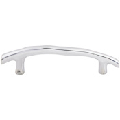 Top Knobs Twig 5 Inch Center to Center Branch Designer Cabinet Pull from the Aspen II Series Polished Chrome