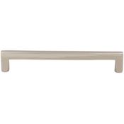 Top Knobs Flat 9 Inch Center to Center Handle Cabinet Pull from the Aspen II Series Polished Nickel