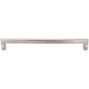 Top Knobs Flat 18 Inch Center to Center Handle Cabinet Pull from the Aspen II Series Brushed Satin Nickel