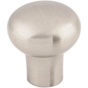 Top Knobs Rounded 7/8 Inch Mushroom Cabinet Knob from the Aspen II Collection Brushed Satin Nickel
