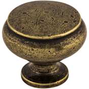 Top Knobs Cumberland 1-1/4 Inch Mushroom Cabinet Knob from the Tuscany Collection German Bronze