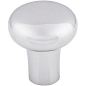 Top Knobs Rounded 1-1/8 Inch Mushroom Cabinet Knob from the Aspen II Collection Polished Chrome