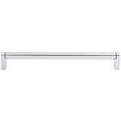 Top Knobs Pennington 8-13/16 Inch Center to Center Handle Cabinet Pull from the Bar Pulls Series Polished Chrome