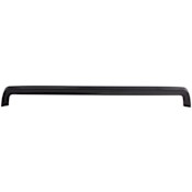 Top Knobs Tapered 17-5/8 Inch Center to Center Handle Cabinet Pull from the Nouveau III Series Flat Black