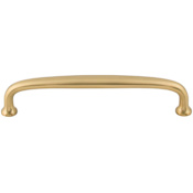 Top Knobs Charlotte 6 Inch Center to Center Handle Cabinet Pull Honey Bronze