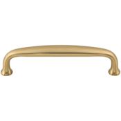 Top Knobs Charlotte 4 Inch Center to Center Handle Cabinet Pull Honey Bronze
