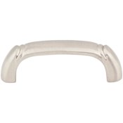 Top Knobs Dover 2-1/2 Inch Center to Center Handle Cabinet Pull from the Tuscany Series Brushed Satin Nickel