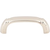 Top Knobs Dover 2-1/2 Inch Center to Center Handle Cabinet Pull from the Tuscany Series Polished Nickel