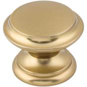 Top Knobs Dakota 1-3/8 Inch Mushroom Cabinet Knob Honey Bronze