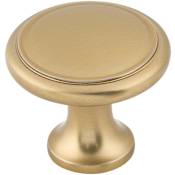 Top Knobs Nouveau 1-1/8 Inch Mushroom Cabinet Knob Honey Bronze