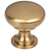 Top Knobs Nouveau 1-3/16 Inch Mushroom Cabinet Knob Honey Bronze