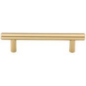 Top Knobs Hopewell 3-3/4 Inch Center to Center Bar Cabinet Pull from the Bar Pulls Collection Honey Bronze