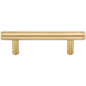 Top Knobs Hopewell 3 Inch Center to Center Bar Cabinet Pull Honey Bronze