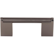 Top Knobs Bar Pulls 3 Inch Center to Center Handle Cabinet Pull Ash Gray