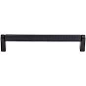 Top Knobs Bar Pulls 6-5/16 Inch Center to Center Handle Cabinet Pull Flat Black