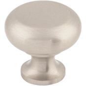 Top Knobs Flat 1-1/4 Inch Mushroom Cabinet Knob from the Somerset II Collection Brushed Satin Nickel