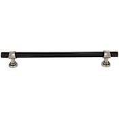 Top Knobs Bit 18 Inch Center to Center Bar Appliance Pull Flat Black / Pewter Antique