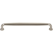 Top Knobs Charlotte 8 Inch Center to Center Handle Cabinet Pull Brushed Satin Nickel
