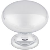 Top Knobs Mushroom 1-1/4 Inch Mushroom Cabinet Knob from the Somerset II Collection Polished Chrome