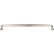 Top Knobs Charlotte 12 Inch Center to Center Handle Cabinet Pull Brushed Satin Nickel