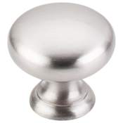 Top Knobs Mushroom 1-1/4 Inch Mushroom Cabinet Knob from the Somerset II Collection Brushed Satin Nickel