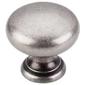 Top Knobs Mushroom 1-1/4 Inch Mushroom Cabinet Knob from the Somerset II Collection Pewter Antique