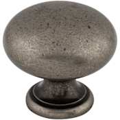 Top Knobs Mushroom 1-1/4 Inch Mushroom Cabinet Knob from the Somerset II Collection Pewter Antique