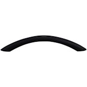 Top Knobs Bow 5-1/16 Inch Center to Center Arch Cabinet Pull from the Nouveau Collection Flat Black