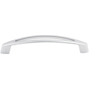 Top Knobs Verona 5-1/16 Inch Center to Center Handle Cabinet Pull from the Nouveau Collection Polished Chrome