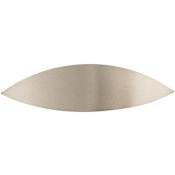 Top Knobs Cup 2-1/2 Inch Center to Center Cup Cabinet Pull from the Nouveau Collection Brushed Satin Nickel