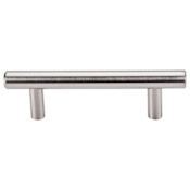 Top Knobs Hopewell 3 Inch Center to Center Bar Cabinet Pull from the Bar Pulls Series - 10 Pack Brushed Satin Nickel