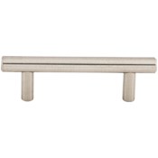 Top Knobs Hopewell 3 Inch Center to Center Bar Cabinet Pull from the Bar Pulls Collection Brushed Satin Nickel