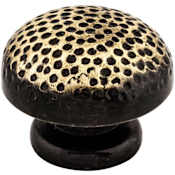 Top Knobs Warwick 1-1/2 Inch Mushroom Cabinet Knob from the Britannia Collection Dark Antique Brass