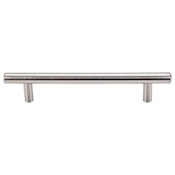 Top Knobs Hopewell 5 Inch (128 mm) Center to Center Bar Cabinet Pull from the Bar Pulls Series - 10 Pack Brushed Satin Nickel