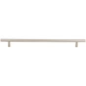 Top Knobs Hopewell 15 Inch Center to Center Bar Cabinet Pull from the Bar Pulls Collection Brushed Satin Nickel