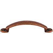 Top Knobs Arendal 3-3/4 Inch Center to Center Handle Cabinet Pull from the Somerset Collection Antique Copper