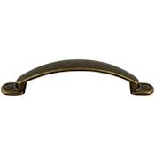 Top Knobs Arendal 3-3/4 Inch Center to Center Handle Cabinet Pull from the Somerset Collection German Bronze