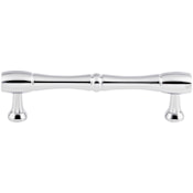 Top Knobs Nouveau 3-3/4 Inch Center to Center Appliance Pull from the Appliance Collection Polished Chrome