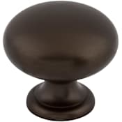 Top Knobs Mushroom 1-1/4 Inch Mushroom Cabinet Knob from the Normandy Collection Oil Rubbed Bronze