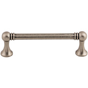 Top Knobs Grace 3-3/4 Inch Center to Center Handle Cabinet Pull from the Edwardian Collection Pewter Antique